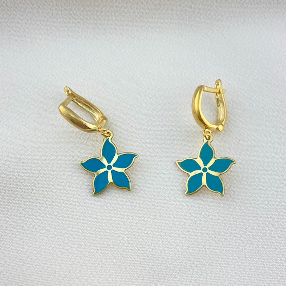 Yasemin Çiçeği Papatya Sallanan Kolye