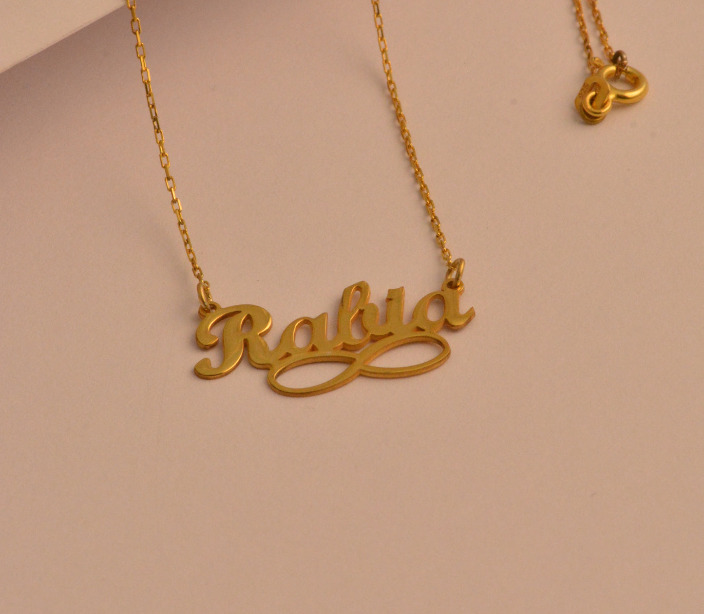 İsimli Sonsuzluklu Kolye - Forse Zincirli