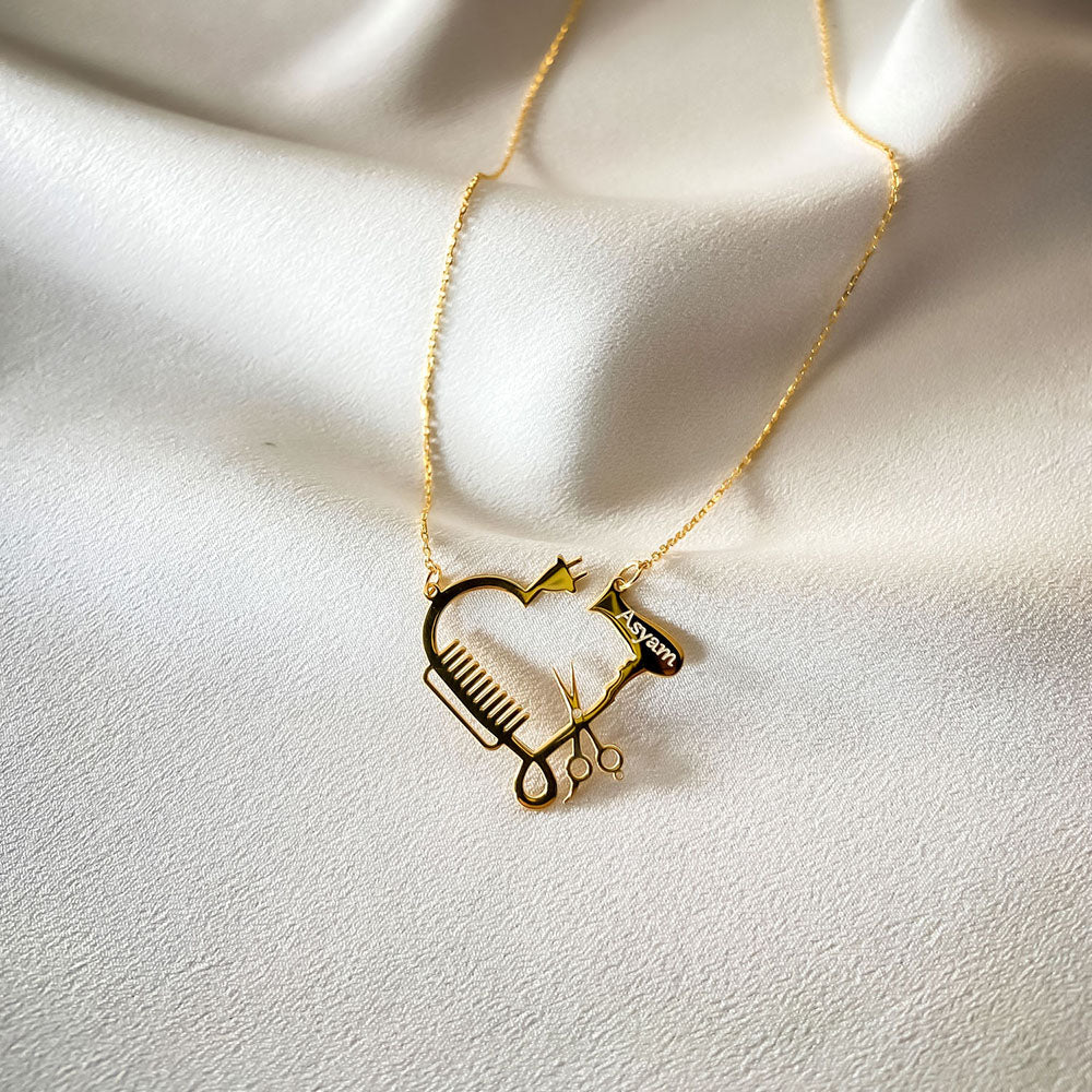 Kuaför Kolye - Forse Zincirli